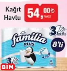 FAMİLİA PLUS KAĞIT HAVLU FAMİLİA PLUS KAĞIT HAVLU